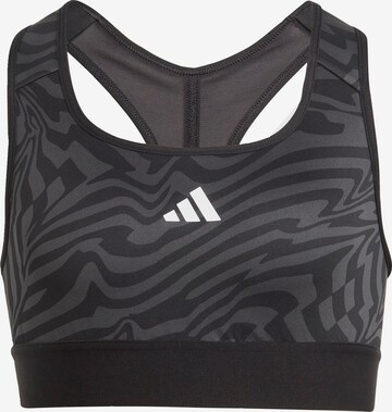 ADIDAS PERFORMANCE Sporttop in Grijs: voorkant