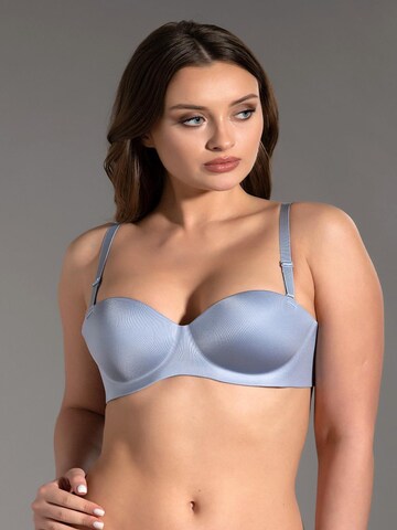C&City Balconette BH in Blau: Vorderseite