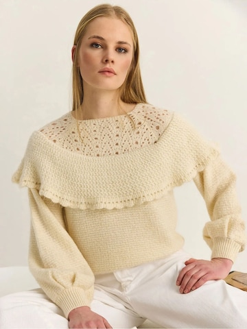 Pull-over Bianco Lucci en mélange de couleurs