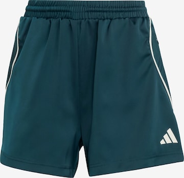 ADIDAS SPORTSWEAR Loose fit Sports trousers 'Stadium' in Green: front