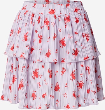 PIECES Skirt 'PCAMBER' in Purple: front