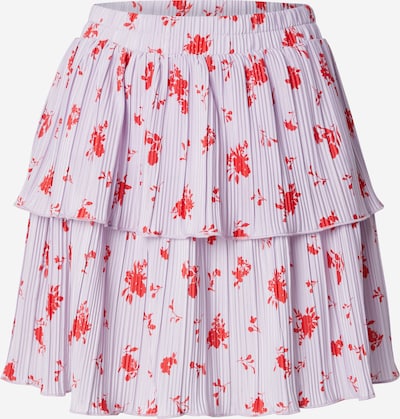 Sijonas 'PCAMBER' iš PIECES, spalva – levandų spalva / kraujo spalva, Prekių apžvalga