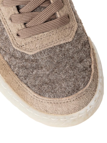 Gottstein Sneakers laag 'Wool Blaze' in Bruin