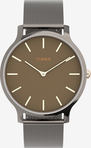 TIMEX Analoguhr 'TRANSCEND' in Grau: predná strana