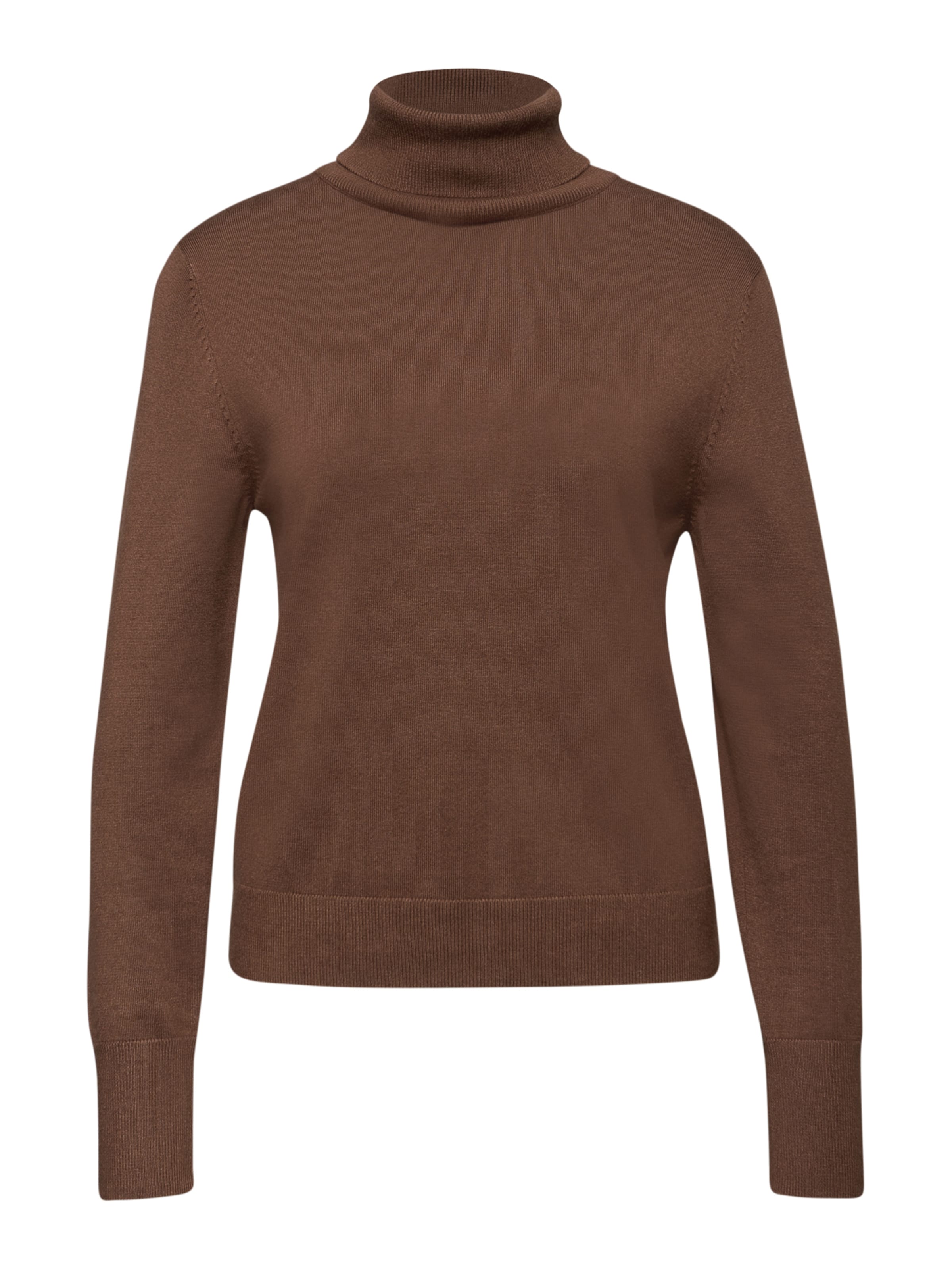 STREET ONE Pullover in Braun: Vorderseite