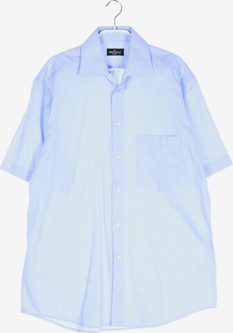 Piattelli Button Up Shirt in M in Blue: front