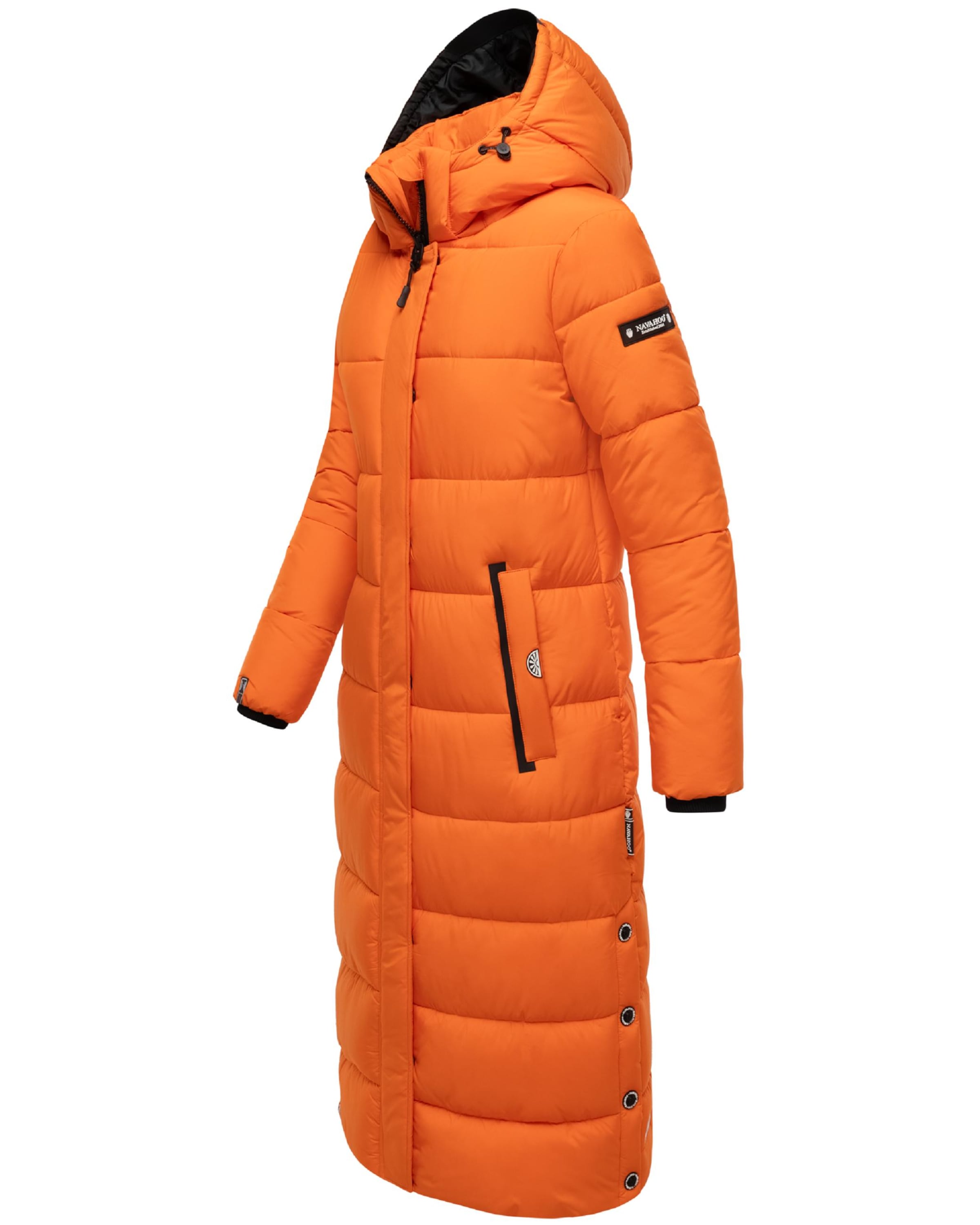 NAVAHOO Zimný kabát 'Isalie' - Oranžová