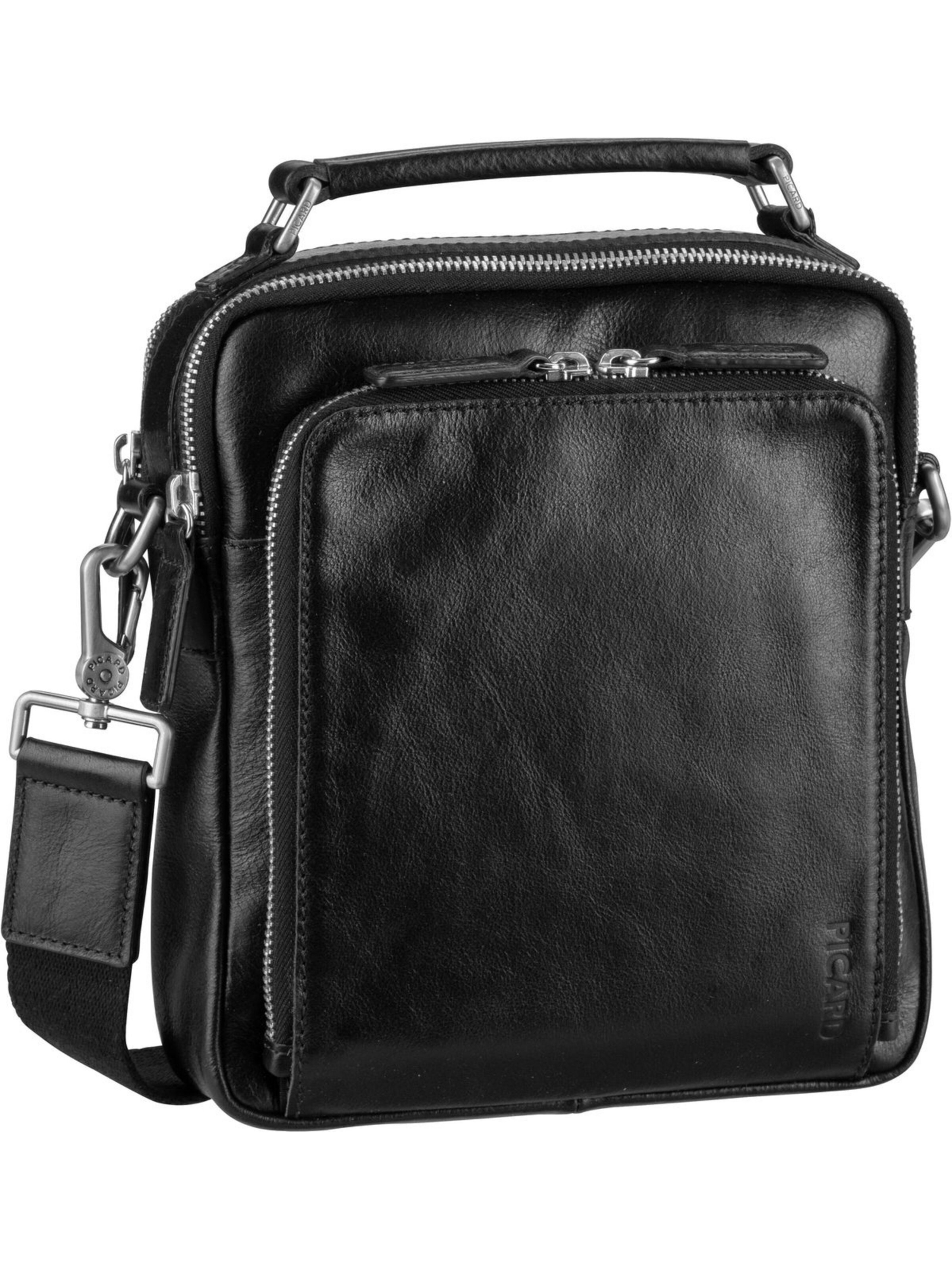 Picard Crossbody Bag ' Buddy' in Black: front