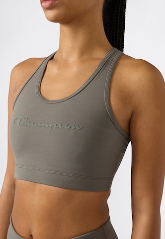 Champion Authentic Athletic Apparel Bralette Bra in Brown: front