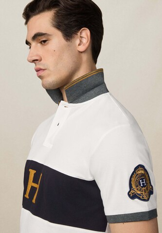 T-Shirt 'Heritage' Hackett London en blanc