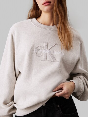 Calvin Klein Jeans Sweatshirt in Grey
