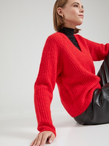 VERO MODA Sweater 'VMAWSOME' in Red