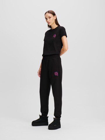 regular Pantaloni di Karl Lagerfeld in nero