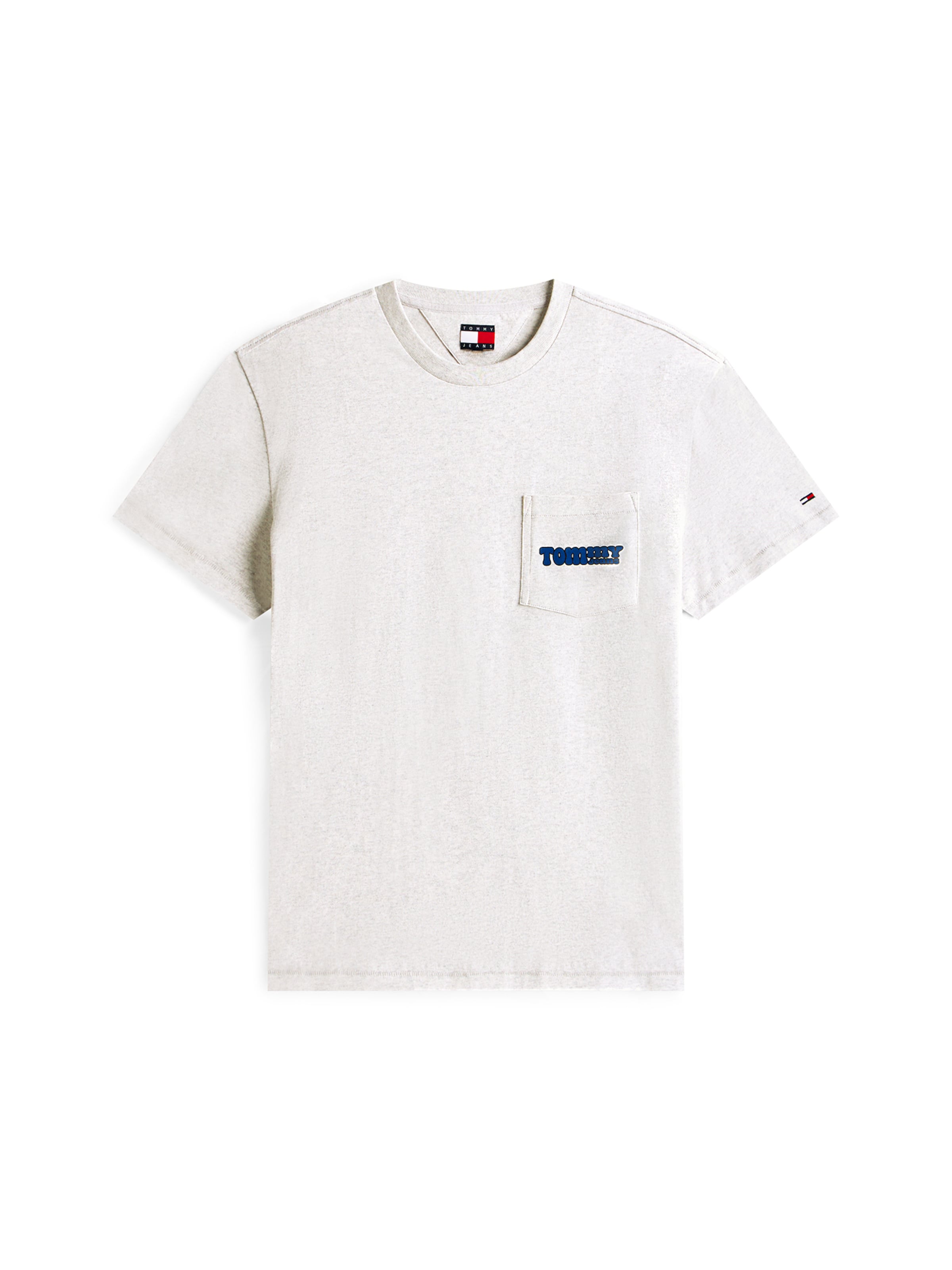 Tommy Jeans - Camiseta en gris: frente