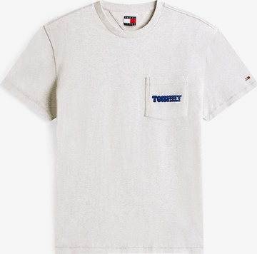 pilka Tommy Jeans Marškinėliai: priekis
