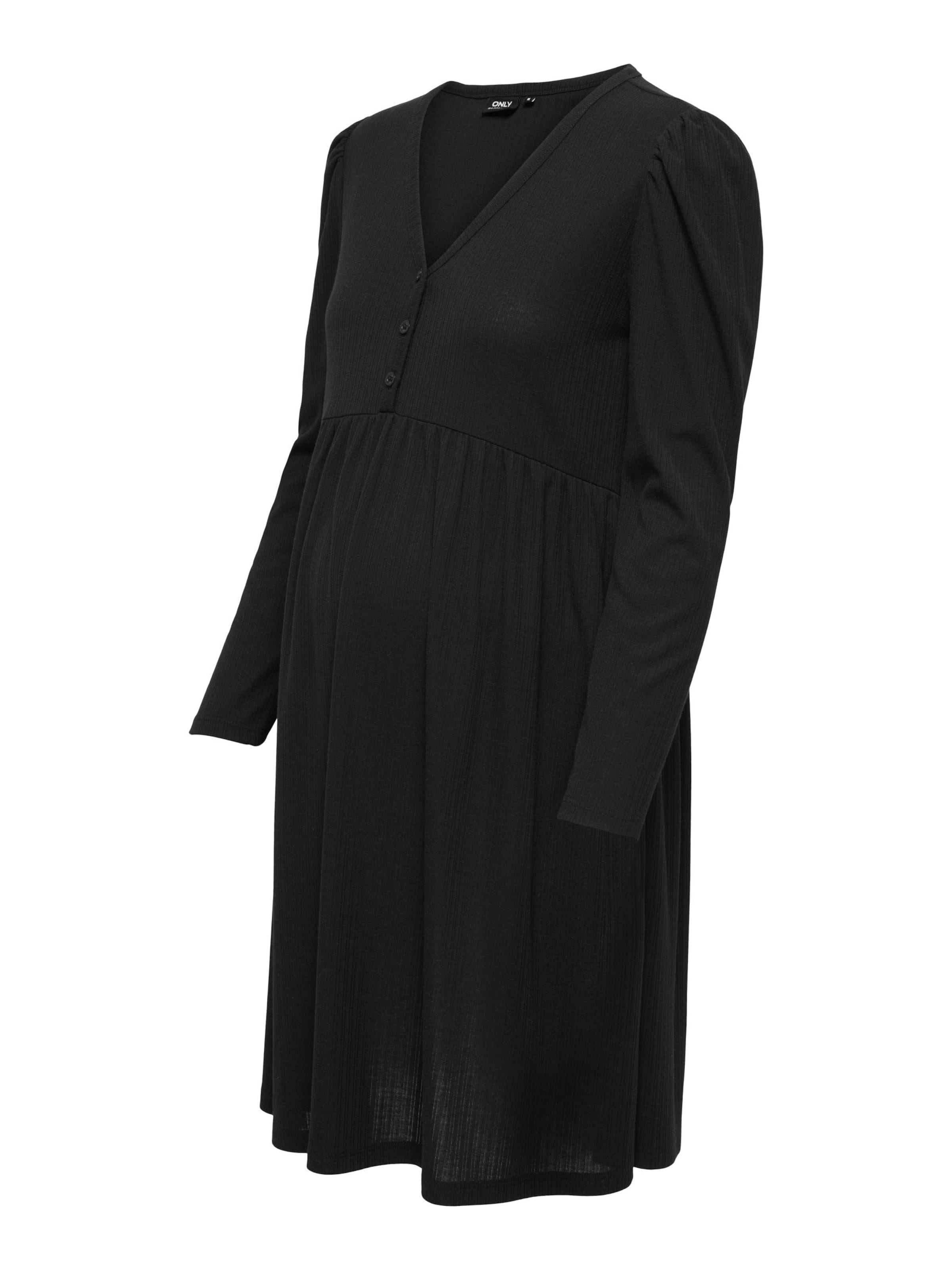 Only Maternity - Vestido 'OLMCamoni' en negro: frente
