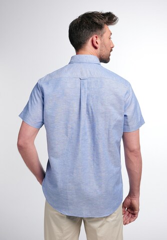 ETERNA Regular fit Button Up Shirt in Blue