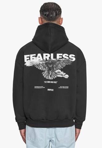 Dropsize Sweatshirt in Schwarz: Vorderseite