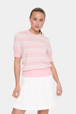 SAINT TROPEZ Pullover 'Milana' i pink: forside