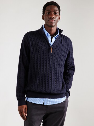 Jack's Pullover in Blau: Vorderseite