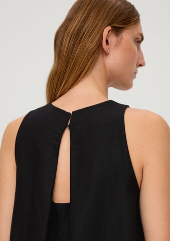 s.Oliver BLACK LABEL Kleid in Schwarz