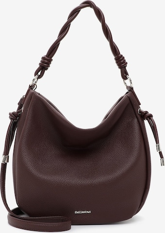 Emily & Noah Pouch 'Nikki' in Brown: front