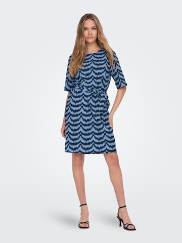 Robe JDY en bleu : devant