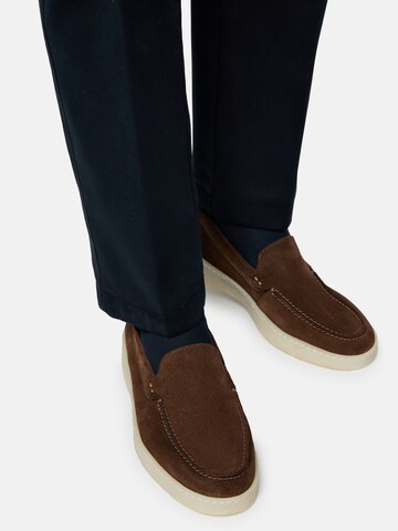 Boggi Milano Moccasin in Brown: front