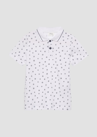 T-Shirt s.Oliver en blanc