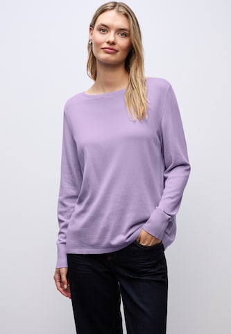 STREET ONE Sweater in Purple: front