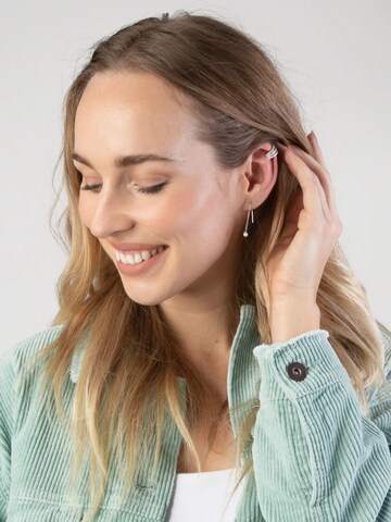 Lucardi Oorbellen in Zilver