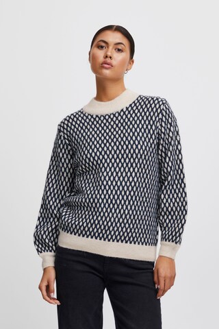 ICHI Pullover 'Kamara' in Schwarz: predná strana