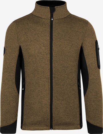 normani Fleece Jacket ' Wapusk ' in Brown: front