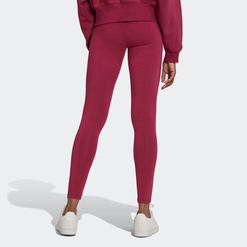 Skinny Leggings 'Adicolor Essentials' ADIDAS ORIGINALS en rouge