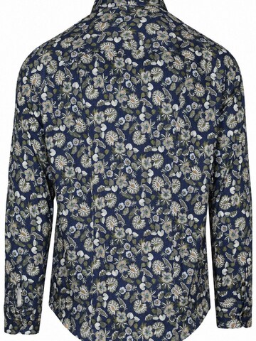 DESOTO Slim fit Overhemd in Blauw