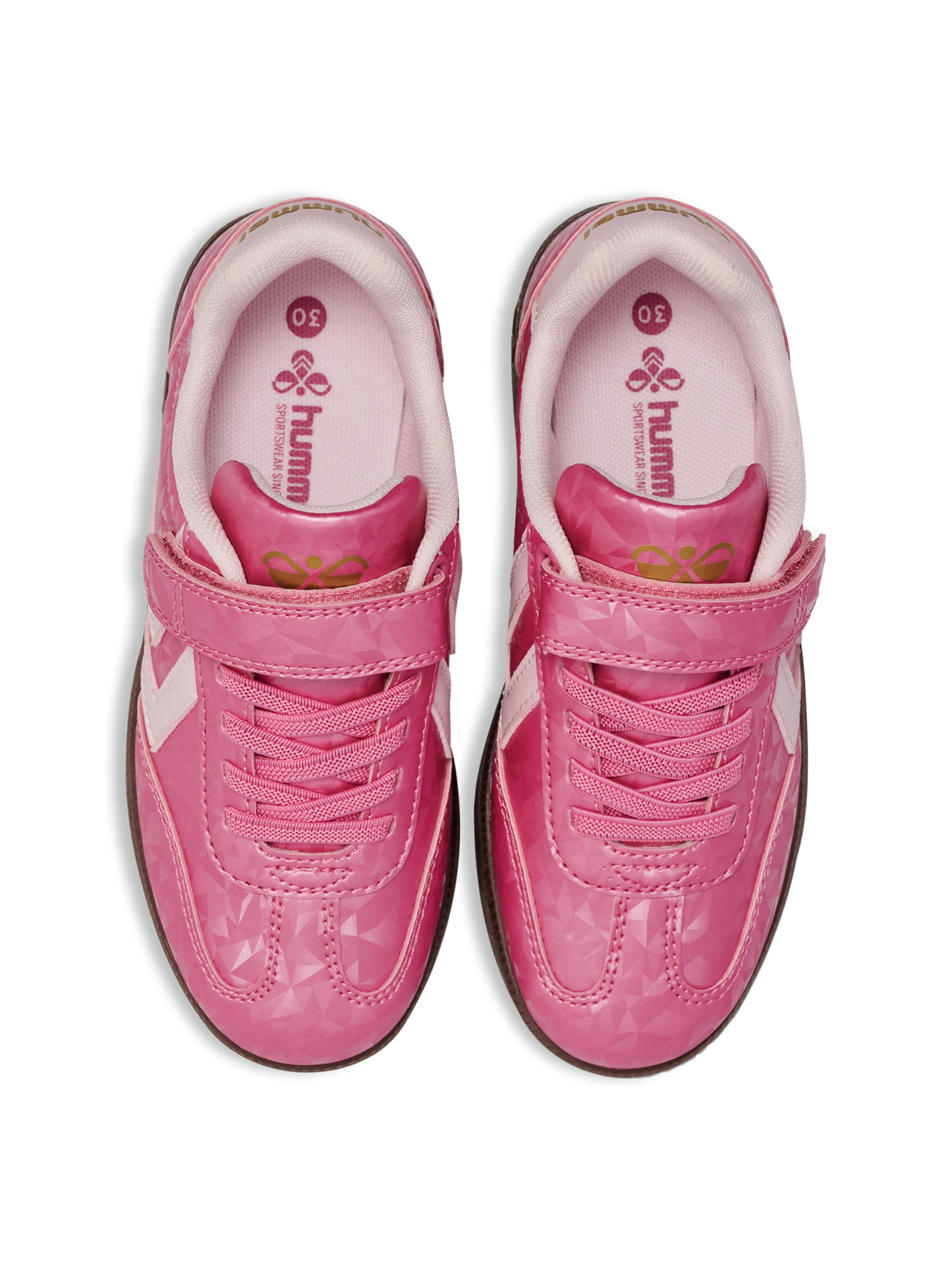 Baskets Hummel en rose
