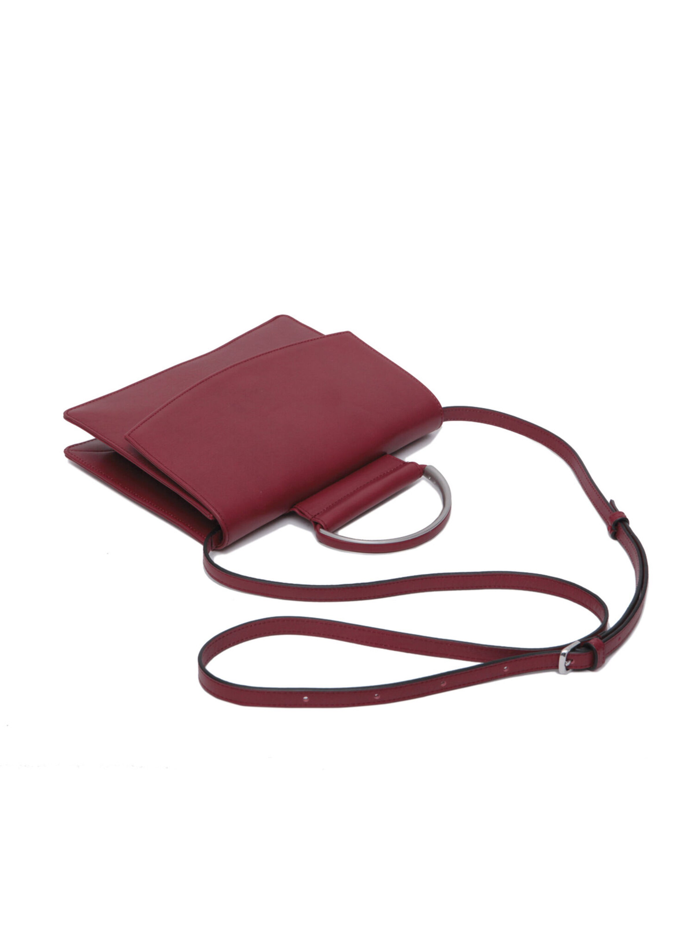 Gretchen Clutch 'Oyster' in Red