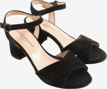 Erika Rocchi Sandals & High-Heeled Sandals in 35 in Black: front