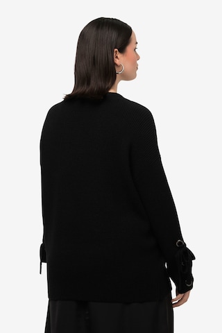 Ulla Popken Oversized Sweater in Black