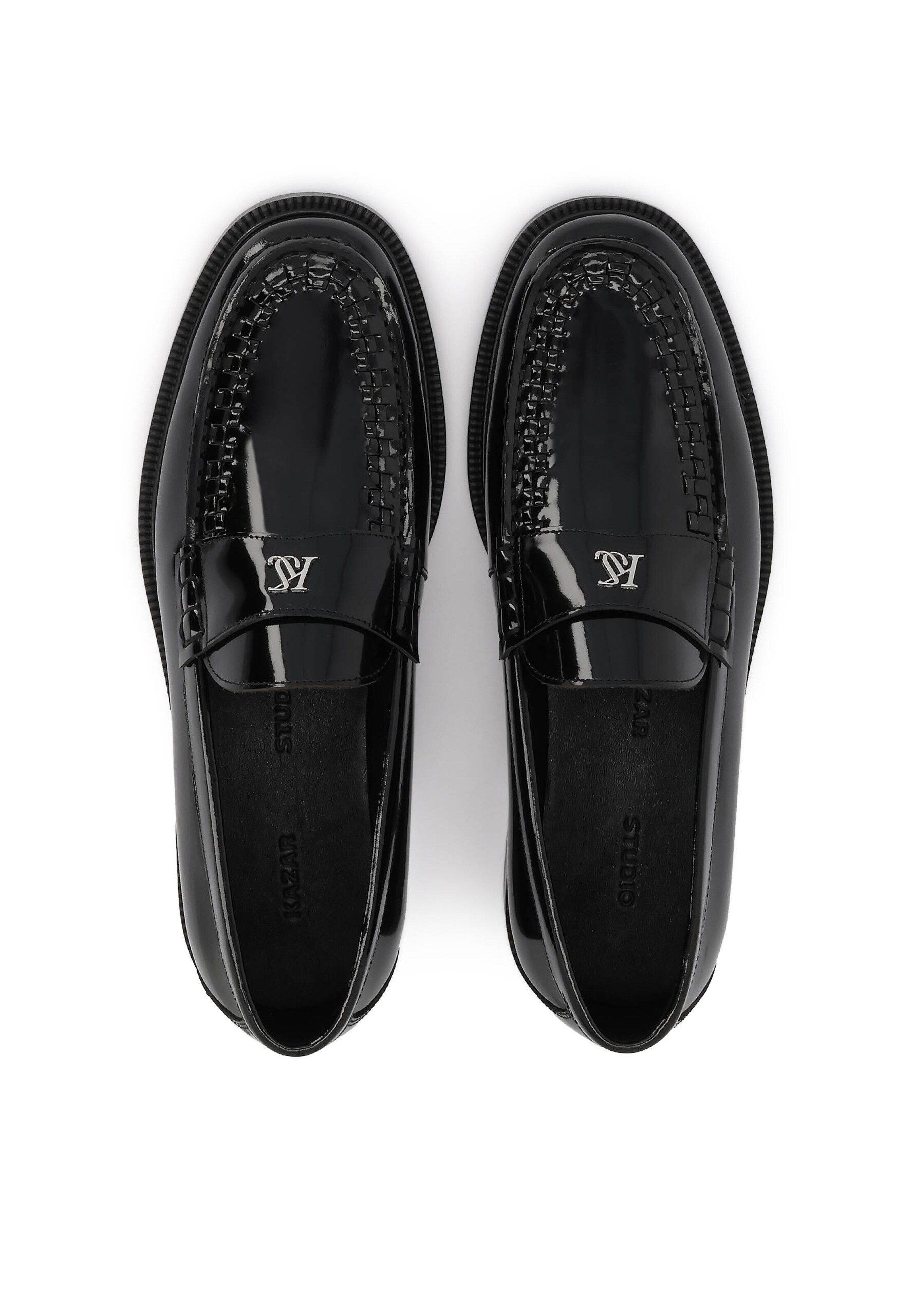 Kazar Studio Mocassins in Zwart