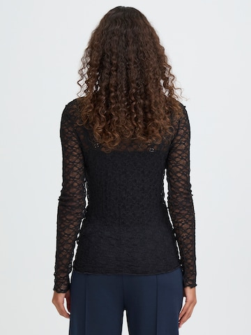 ICHI - Camiseta 'IHDEVON' en negro