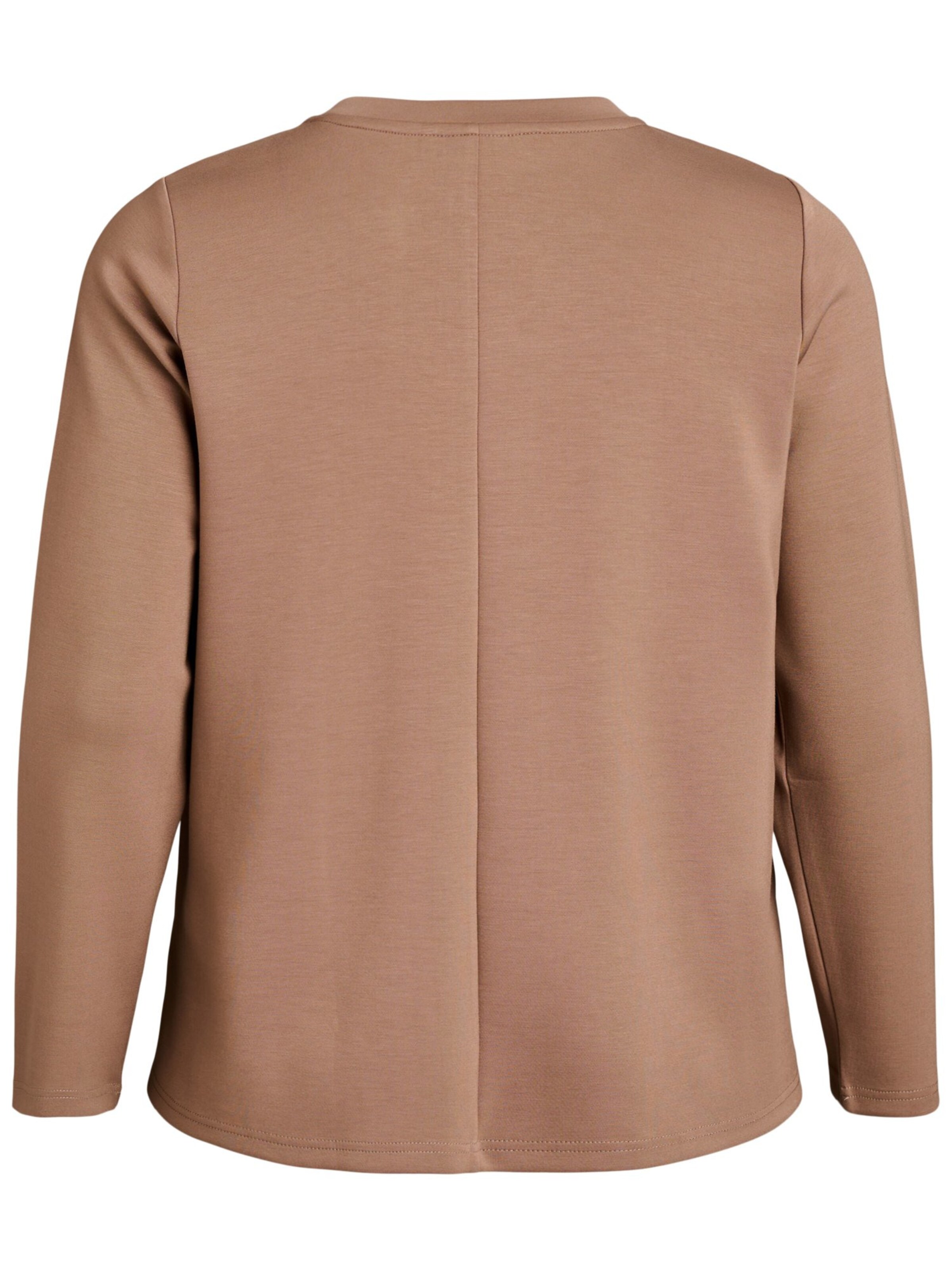 Zizzi Blouse 'MONA' in Brown
