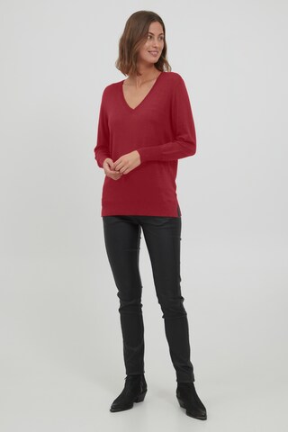 Fransa Strickpullover 'FRDECHIMMER' in Rot