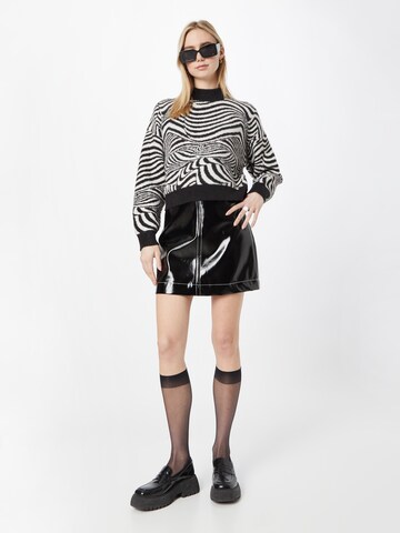 Cotton On Sweater 'FLUFFY' in White