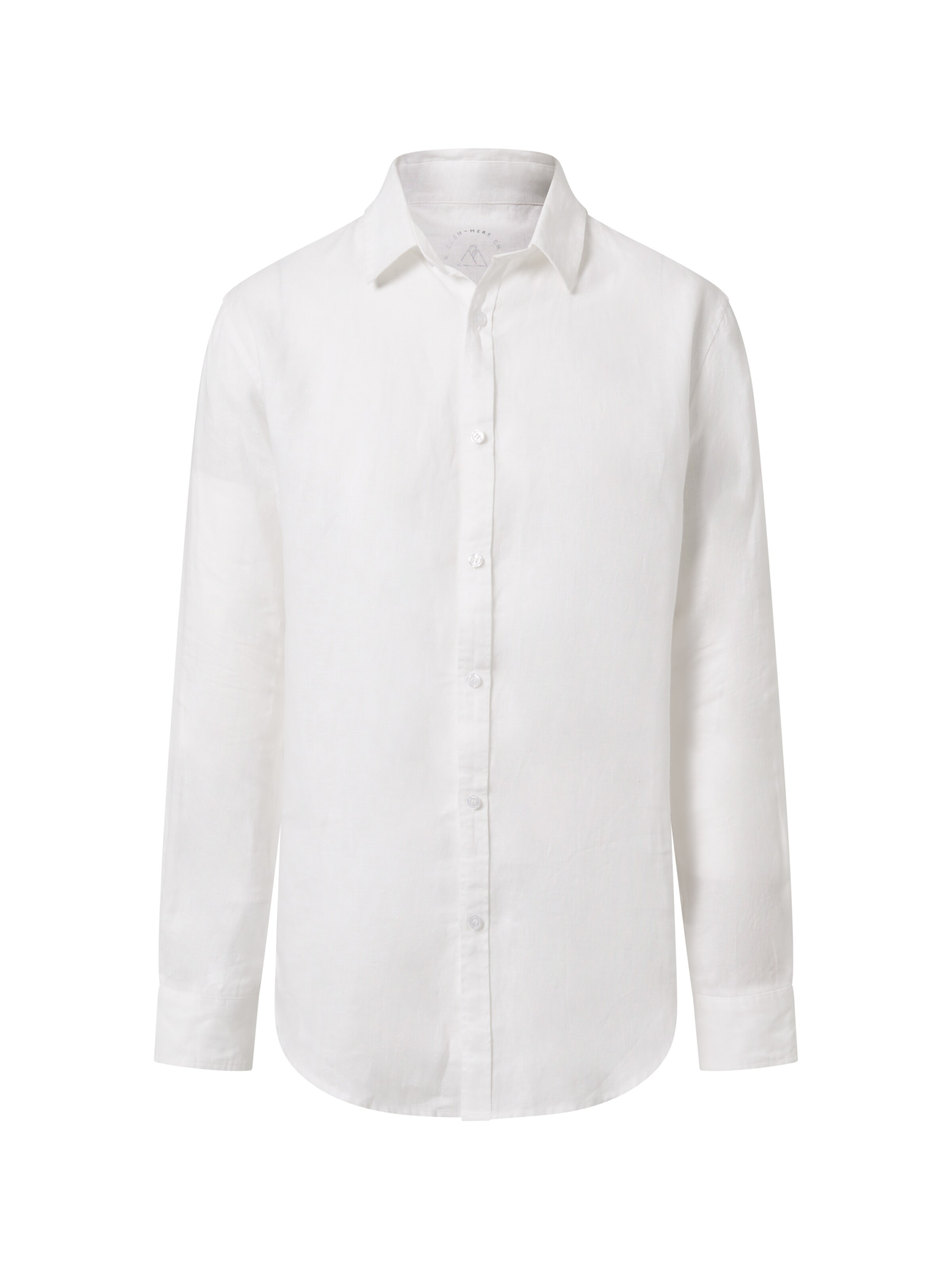 CASH-MERE.CH Overhemd in Wit: voorkant