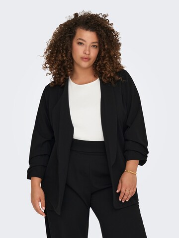 ONLY Carmakoma Blazer in Schwarz: predná strana