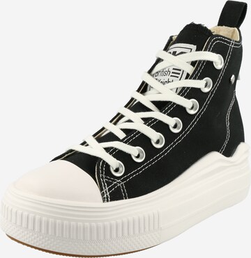 BRITISH KNIGHTS High-Top Sneakers 'KAYA' in Black: front