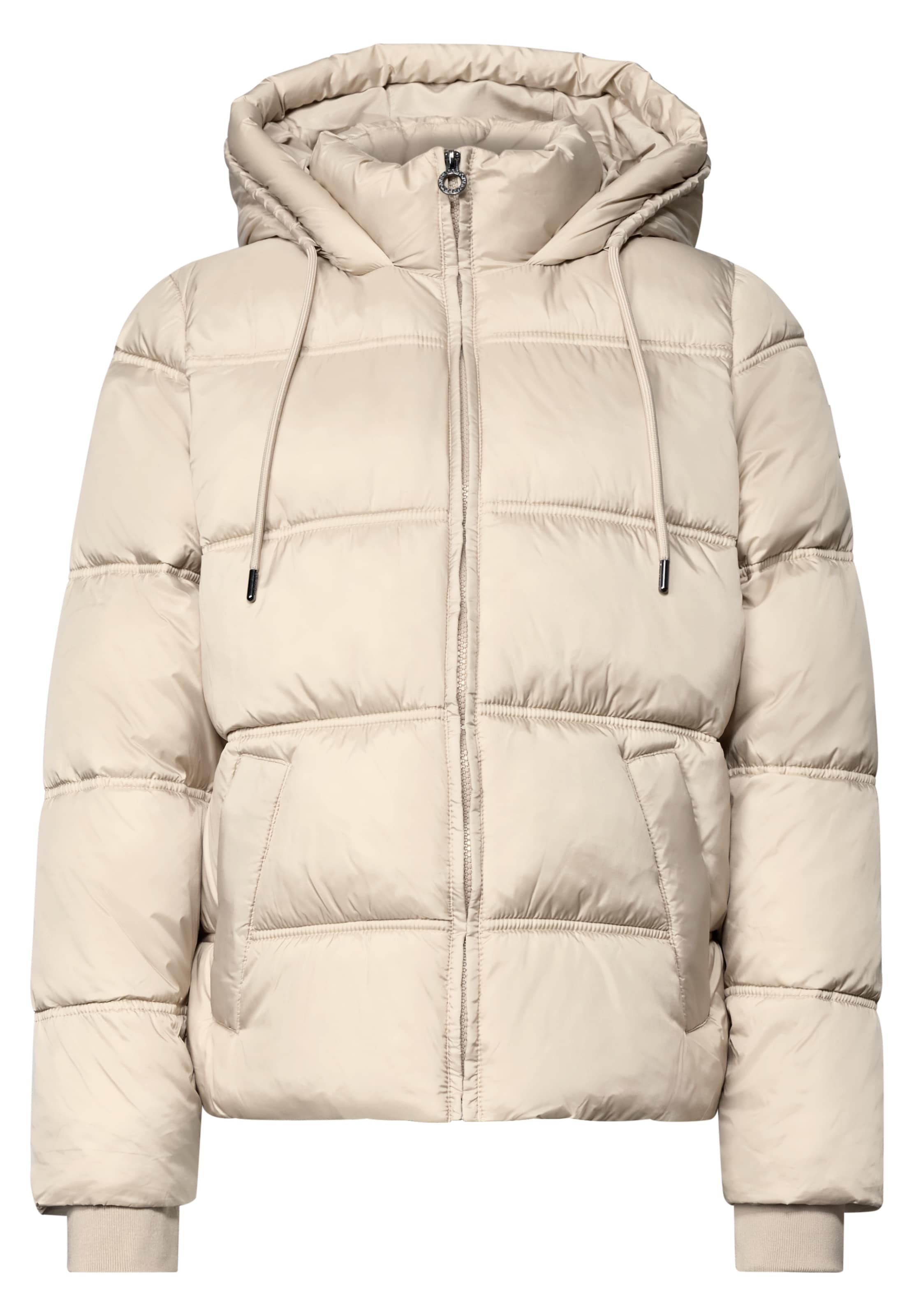 STREET ONE Winterjacke in Beige: Vorderseite