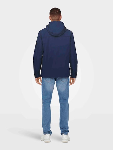 Only & Sons Jacke 'Matt' in Blau