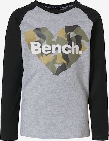 BENCH Sweatshirt 'HARLYN' in Grey: front